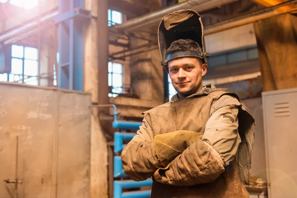 Man in protective workwear — Stock Photo, Image