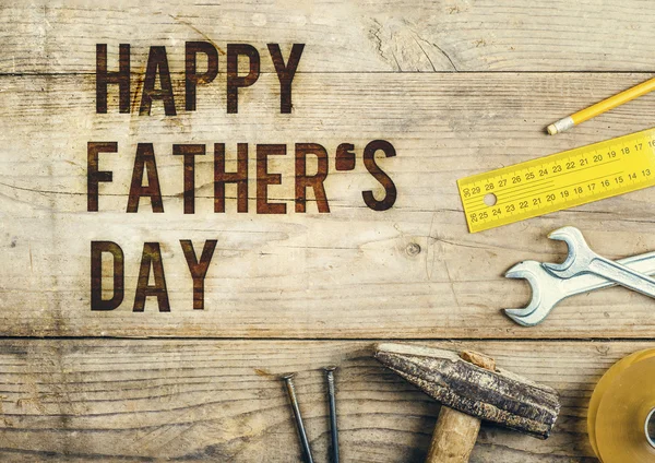 Happy father's day sign — Stock Photo, Image