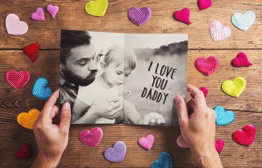 Babalar günü kompozisyon