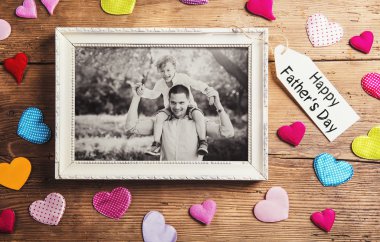 Babalar günü kompozisyon