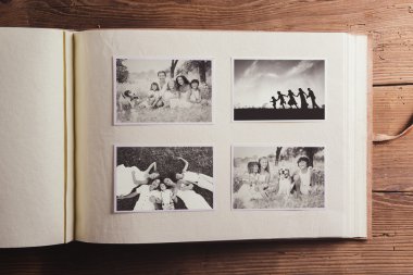 eski fotoğrafları ile fotoğraf albümü