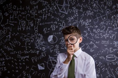 genç yakışıklı bir öğrenci