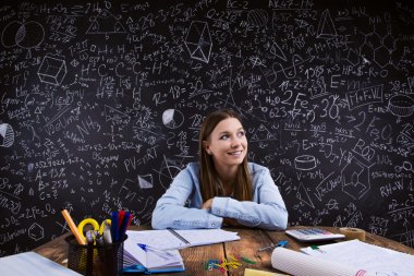 güzel öğrenci ödev