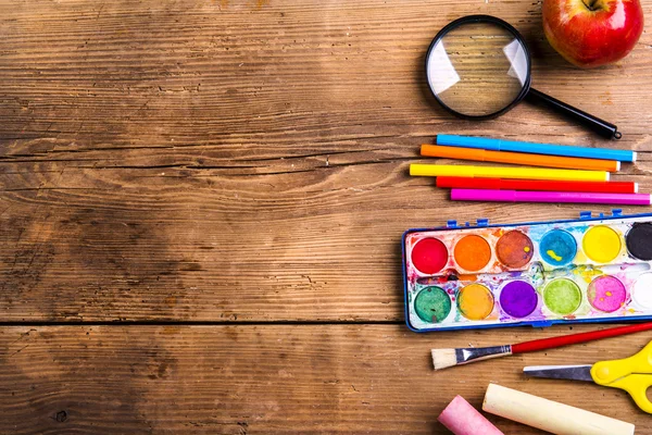 Terug naar School Samenstelling — Stockfoto