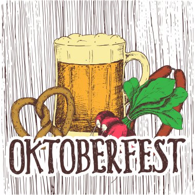 Oktoberfest vektör çizim