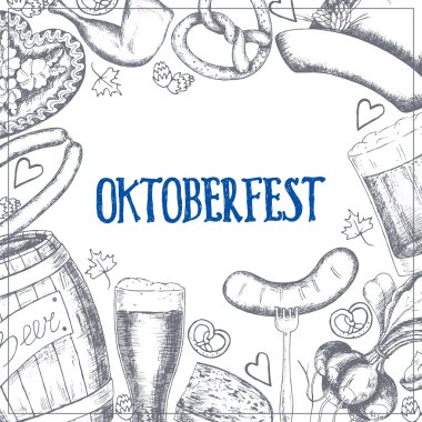 Oktoberfest vektör çizim