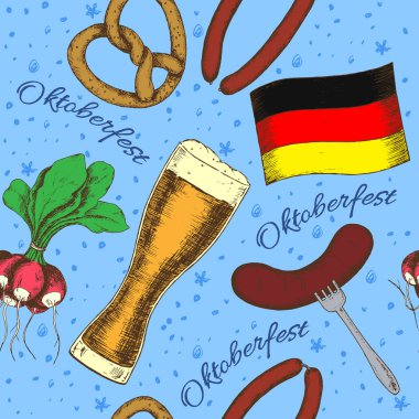 Oktoberfest vektör çizim