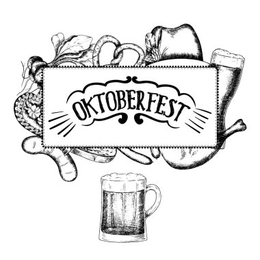 Oktoberfest vektör çizim