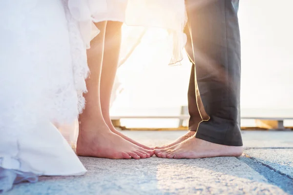 Bride and groom — Stock Photo, Image