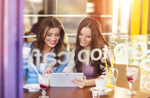 Twee mooie vrouwen — Stockfoto