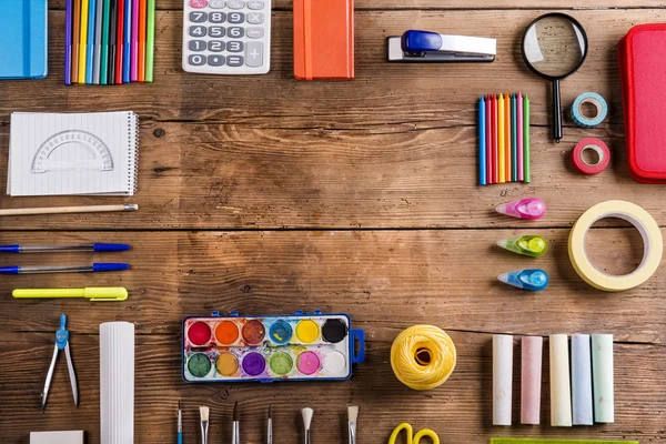 Terug naar School Samenstelling — Stockfoto