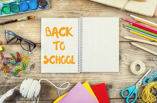 Back to school composition — Stock Photo, Image