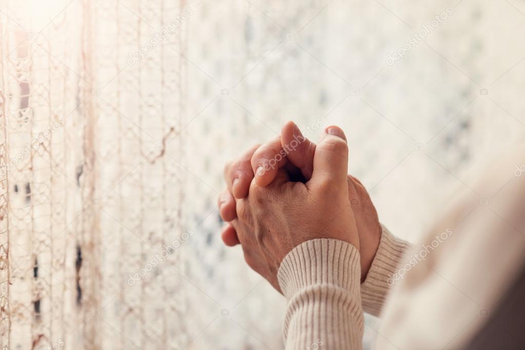 Woman praying