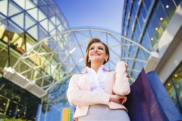 Attractive young business woman — Stock Photo, Image