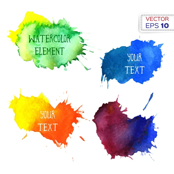 Watercolor background — Stock Vector