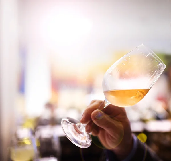 Young man in a bar — Stock Photo, Image