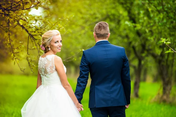 Mooi bruidspaar — Stockfoto