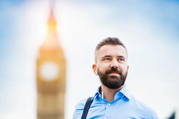 Homem em Londres — Fotografia de Stock