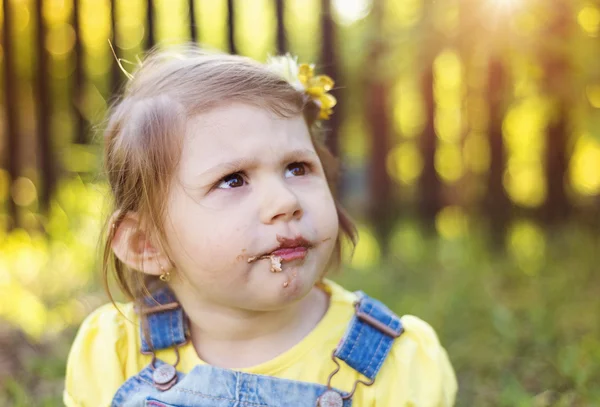 Carino litte ragazza — Foto Stock