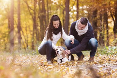 Doğada güzel Çift