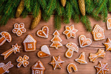 Noel kompozisyon. Stüdyo vurdu.