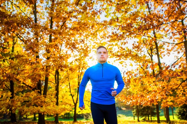 Young handsome runner — Stock Photo, Image