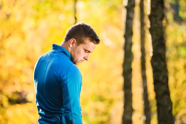 Young handsome runner — Stock Photo, Image