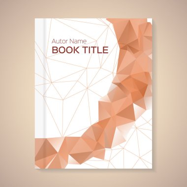 kitap kapağı için şablon