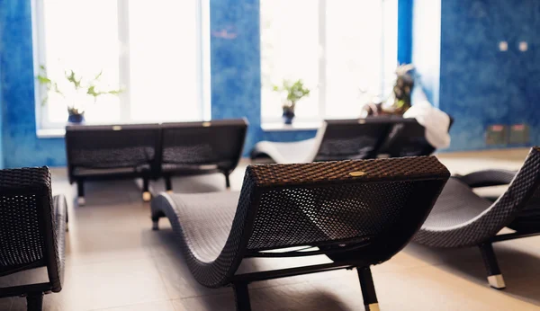 Empty spa resting room — Stock Photo, Image