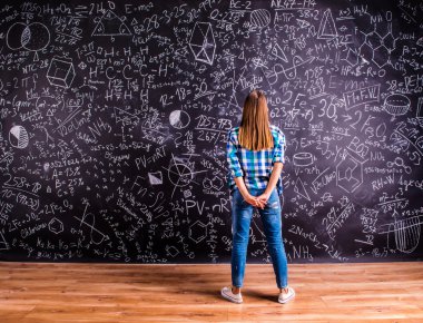 genç kız öğrenci