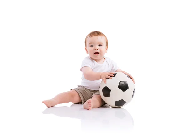 Glücklicher kleiner Junge — Stockfoto