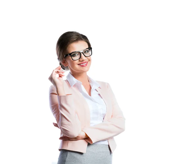 Attractive young businesswoman — Stock Photo, Image