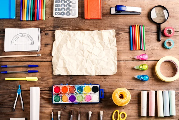 Terug naar School Samenstelling — Stockfoto