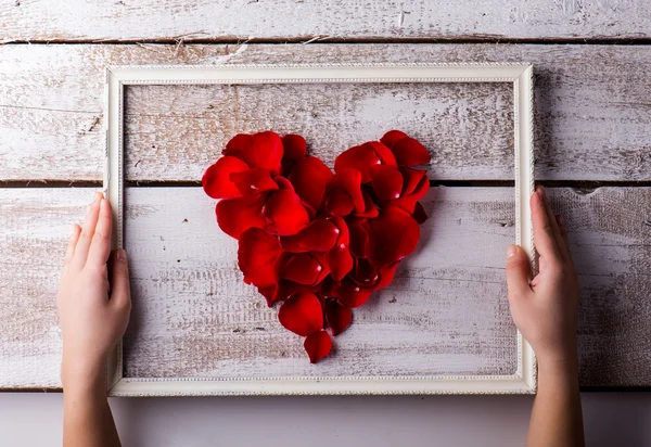 Composición de amor. Captura de estudio . — Foto de Stock