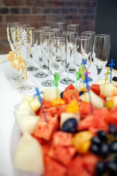 Wedding banquet table. — Stock Photo, Image