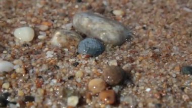 Deniz Baykal ışık dalgaları, temiz su.