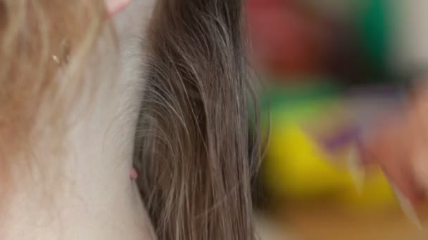 Keratin Hair Straightening At Home Stock Video C Tosher 115586806
