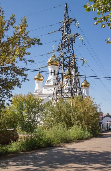 L'église du prince Vladimir dans la ville d'Irkoutsk — Photo
