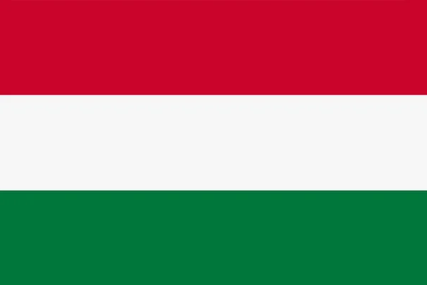 Hungary flag background illustration red white green — Stock Photo, Image