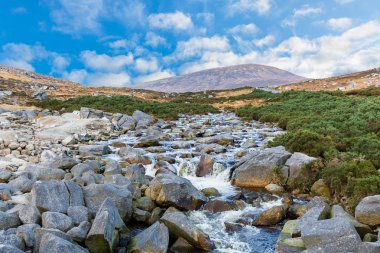 Wicklow Dağları güzel İrlandalı manzara
