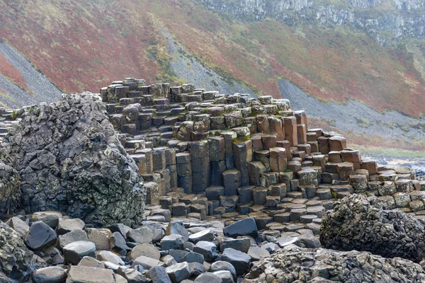 Basalt columns of Giants Causeway — Stock Photo, Image