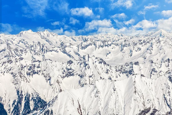 Winterlandschap in de Alpen — Stockfoto