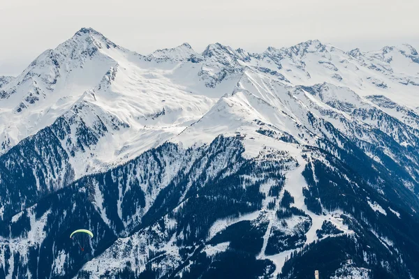 Winter landscape in Alps — Stock Photo, Image