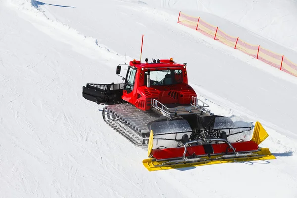 Ski resort maintenance — Stock Photo, Image