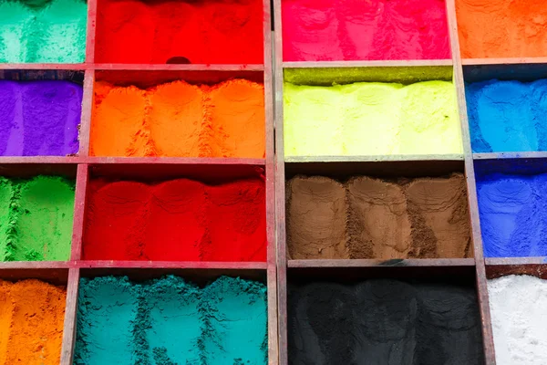 Natural paint powders — Stock Photo, Image