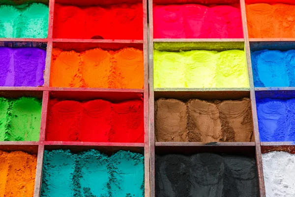 Natural paint powders — Stock Photo, Image