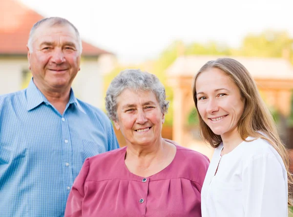 Altenpflege — Stockfoto