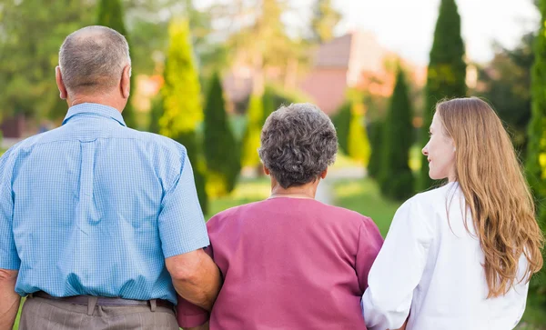 Elderly care — Stock Photo, Image