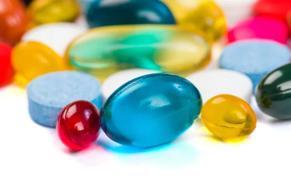 Pilules colorées — Photo