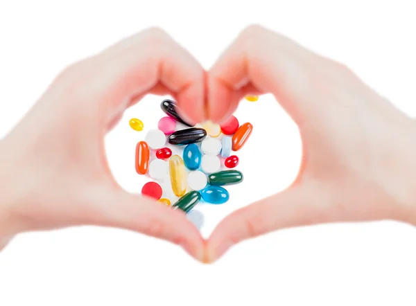 Antihypertensive pills — Stock Photo, Image